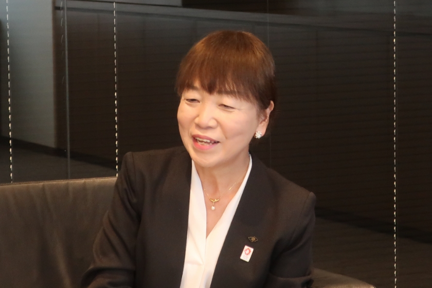 川崎重工業 執行役員 マーケティング本部長 柿原 アツ子 氏