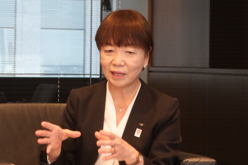 川崎重工業 執行役員 マーケティング本部長 柿原 アツ子 氏